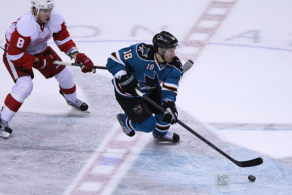 NHL: Detroit Red Wings at San Jose Sharks