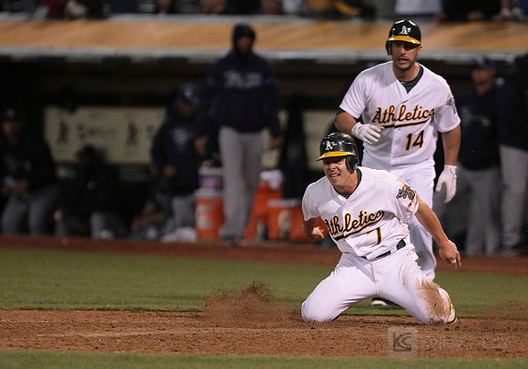 MLB: Tampa Bay Rays at Oakland Athletics
