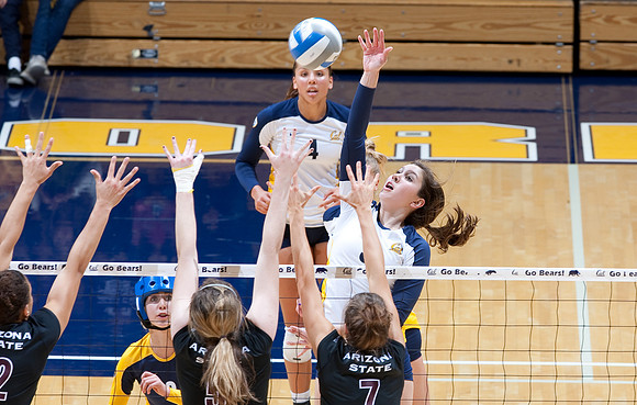 Cal Volleyball vs ASU