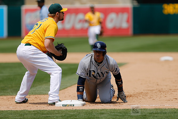 MLB: Tampa Bay Rays at Oakland Athletics