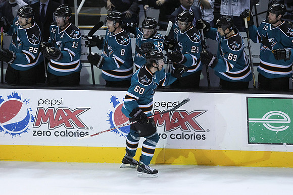 NHL: Chicago Blackhawks at San Jose Sharks