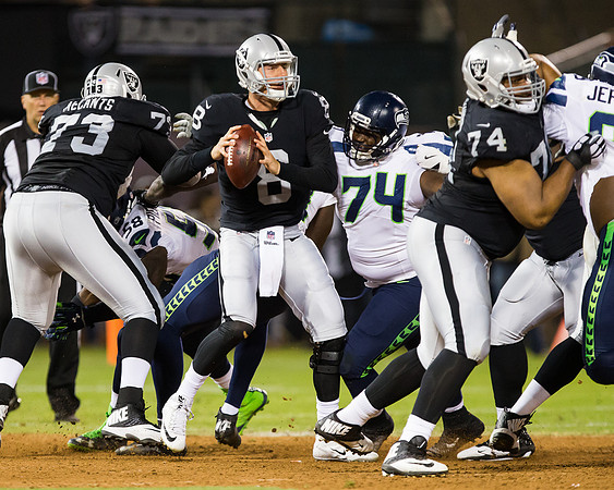 NFL: Preseason-Seattle Seahawks at Oakland Raiders