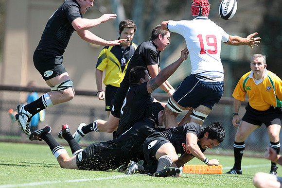 USA Rugby College All-Americans vs New Zealand