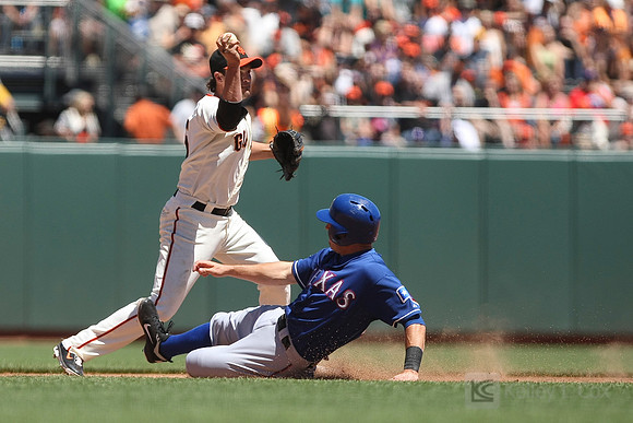 MLB: Texas Rangers at San Francisco Giants