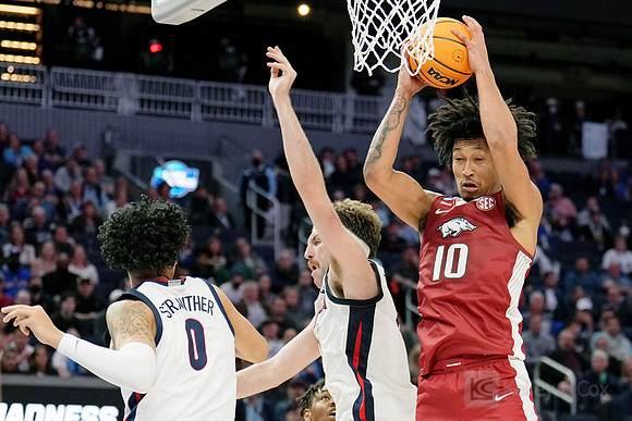 NCAA Basketball: NCAA Tournament West Regional-Arkansas vs Gonzaga