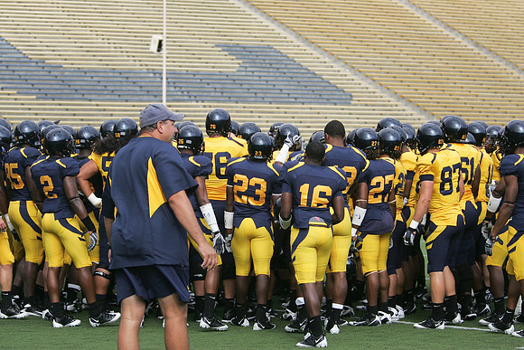 Cal Football Practice