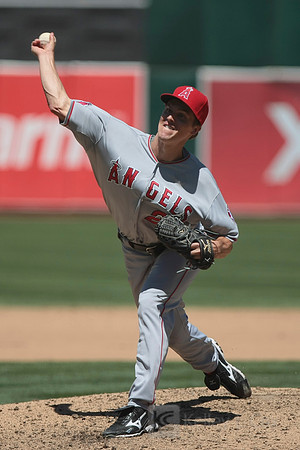 MLB: Los Angeles Angels at Oakland Athletics