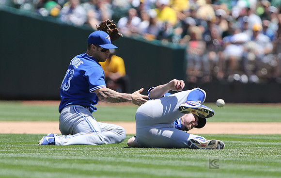 MLB: Toronto Blue Jays at Oakland Athletics