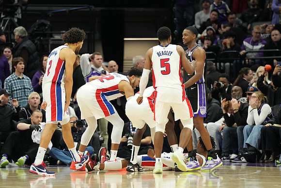 NBA: Detroit Pistons at Sacramento Kings