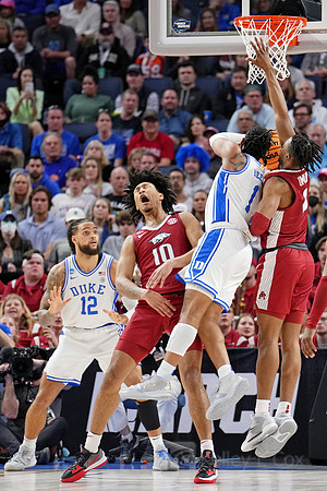 NCAA Basketball: NCAA Tournament West Regional-Arkansas vs Duke