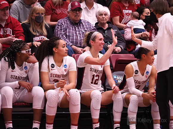 NCAA Womens Basketball: NCAA Tournament - Second Round-Kansas at Stanford