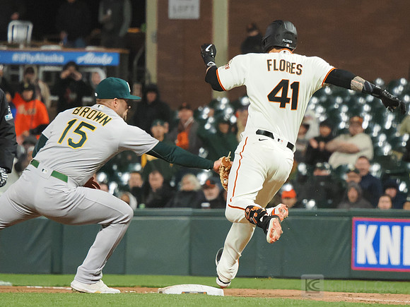MLB: Oakland Athletics at San Francisco Giants