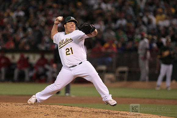 MLB: Los Angeles Angels at Oakland Athletics