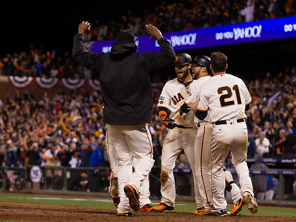 MLB: NLDS-Chicago Cubs at San Francisco Giants