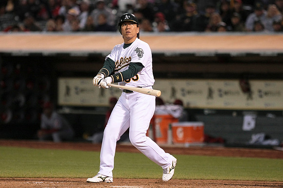 MLB: Los Angeles Angels at Oakland Athletics