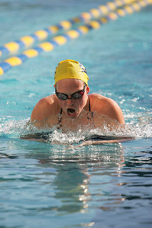 Cal Women's Swimming vs USC