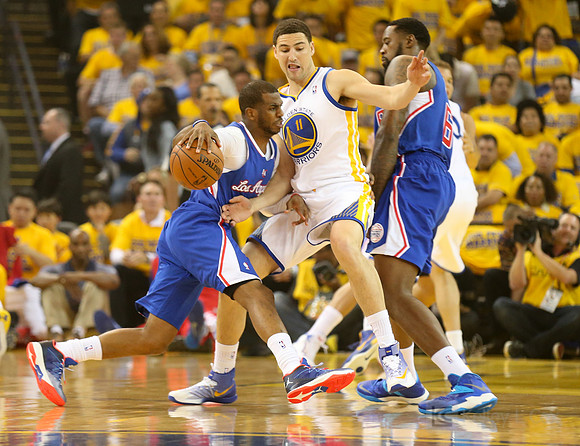 NBA: Playoffs-Los Angeles Clippers at Golden State Warriors