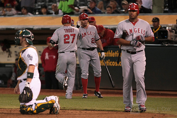 MLB: Los Angeles Angels at Oakland Athletics