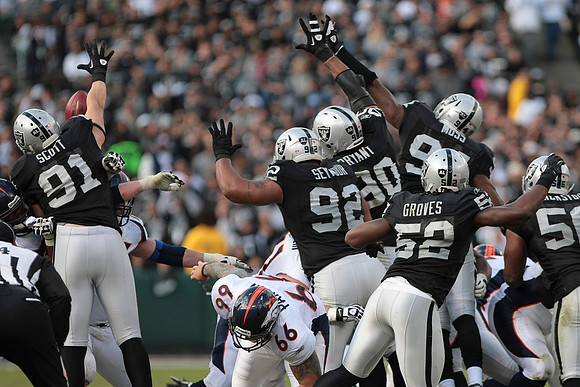 NFL: Denver Broncos at Oakland Raiders