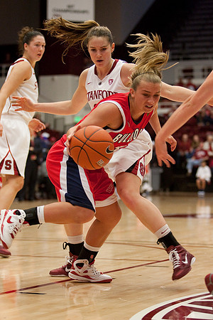NCAA WOMEN'S BASKETBALL 2010 - Dec 12 - Fresno State at Stanford