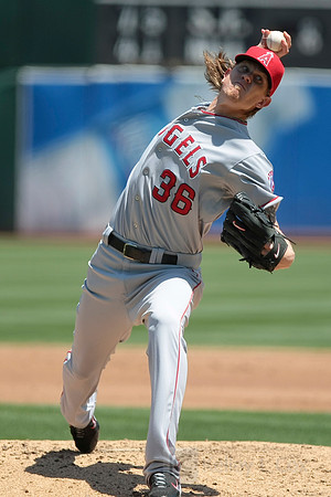 MLB: Los Angeles Angels at Oakland Athletics