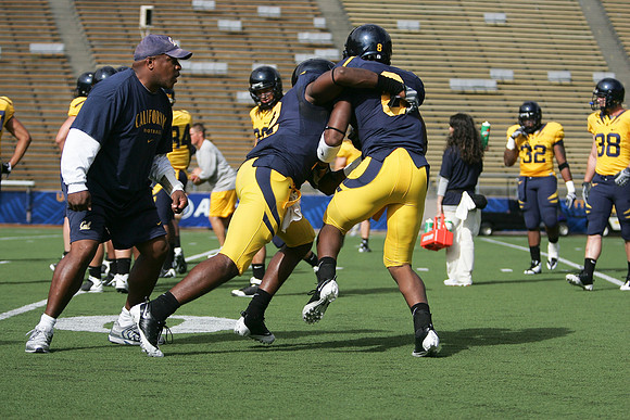 Cal Football Practice