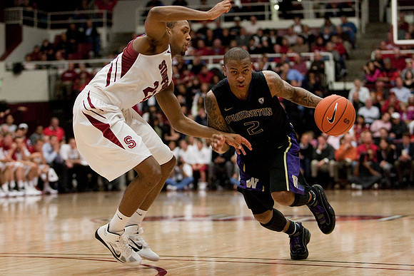 NCAA MEN'S BASKETBALL 2011 - Jan 13 - Washington at Stanford