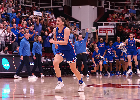NCAA Womens Basketball: NCAA Tournament - Second Round-Kansas at Stanford