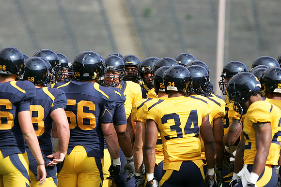 Cal Football Practice