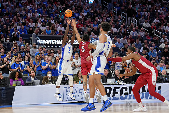 NCAA Basketball: NCAA Tournament West Regional-Arkansas vs Duke