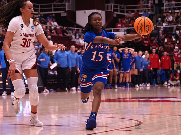 NCAA Womens Basketball: NCAA Tournament - Second Round-Kansas at Stanford