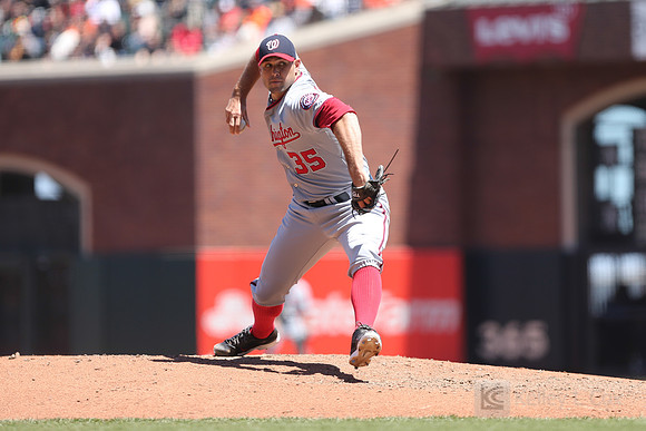 MLB: Washington Nationals at San Francisco Giants