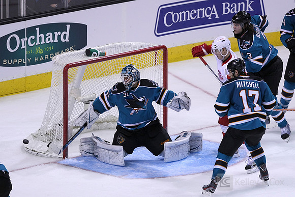 NHL: Detroit Red Wings at San Jose Sharks