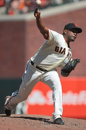 MLB: Texas Rangers at San Francisco Giants