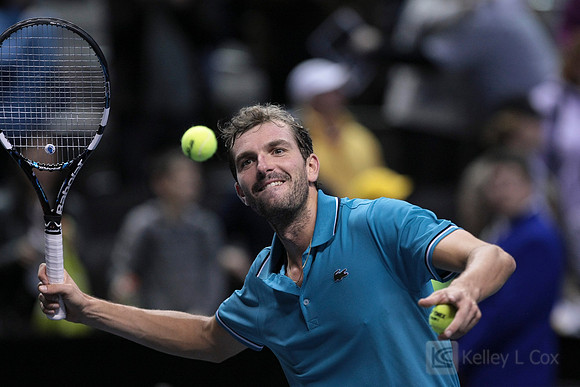 Tennis: SAP Open-Benneteau vs Darcis