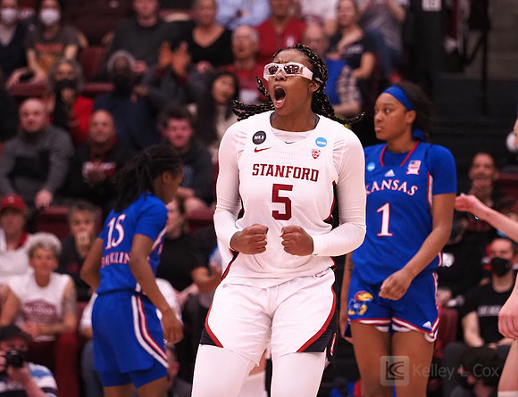NCAA Womens Basketball: NCAA Tournament - Second Round-Kansas at Stanford
