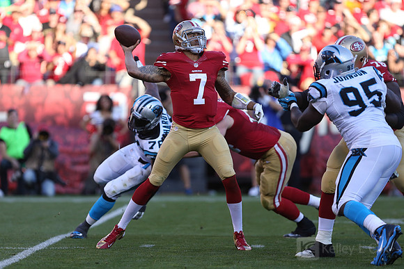 NFL: Carolina Panthers at San Francisco 49ers
