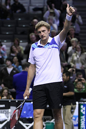 Tennis: SAP Open-Istomin vs Roddick