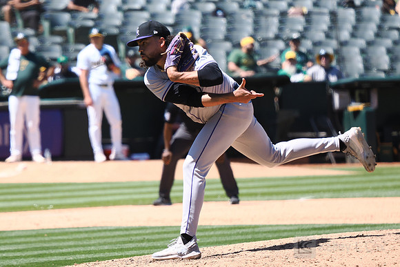MLB: Colorado Rockies at Oakland Athletics