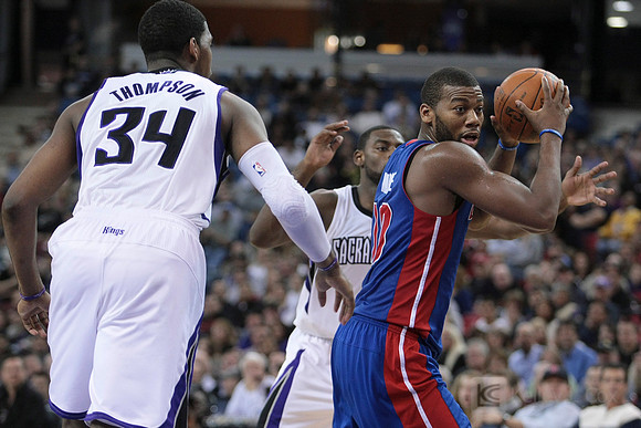 NBA: Detroit Pistons at Sacramento Kings