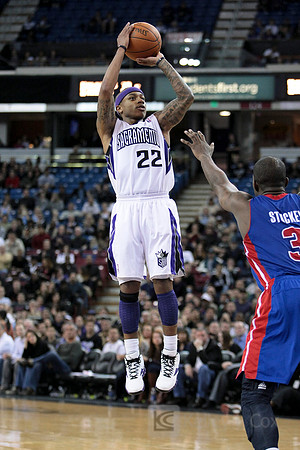 NBA: Detroit Pistons at Sacramento Kings