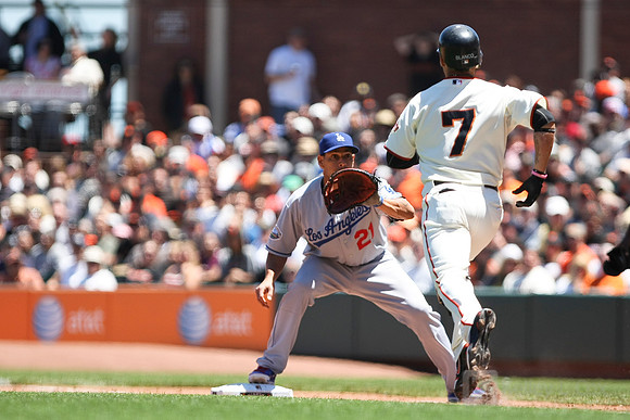 MLB: Los Angeles Dodgers at San Francisco Giants
