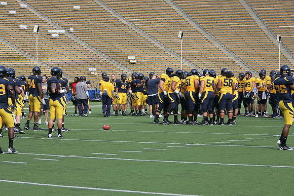 Cal Football Practice