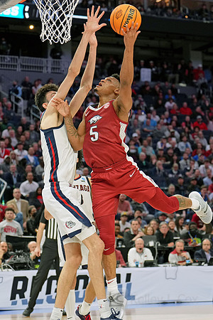 NCAA Basketball: NCAA Tournament West Regional-Arkansas vs Gonzaga