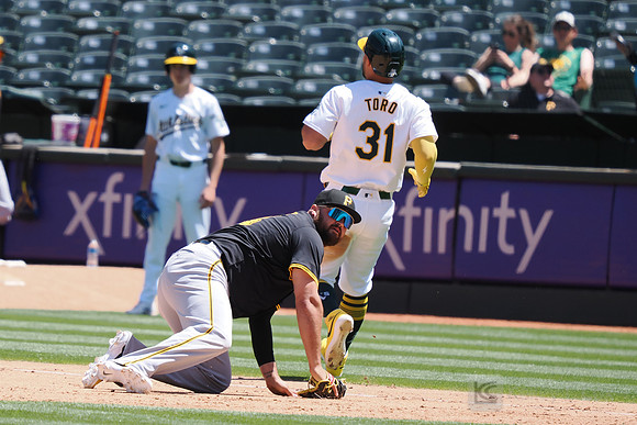 MLB: Pittsburgh Pirates at Oakland Athletics