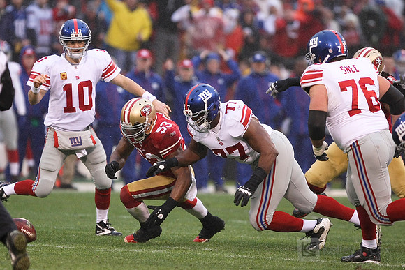 NFL: New York Giants at San Francisco 49ers