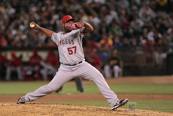 MLB: Los Angeles Angels at Oakland Athletics