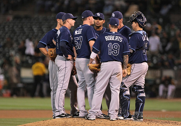 MLB: Tampa Bay Rays at Oakland Athletics