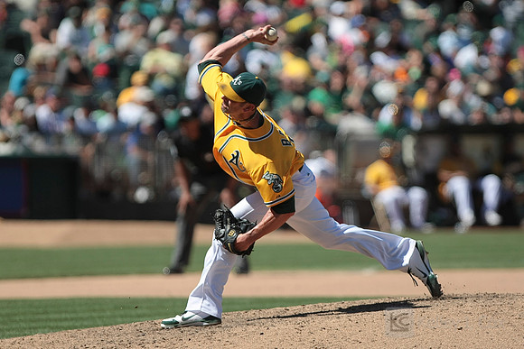 MLB: Los Angeles Angels at Oakland Athletics
