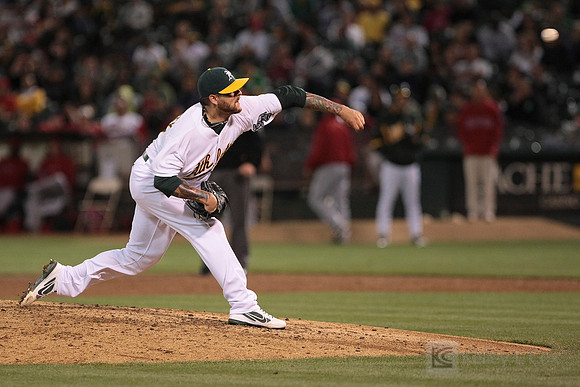 MLB: Los Angeles Angels at Oakland Athletics